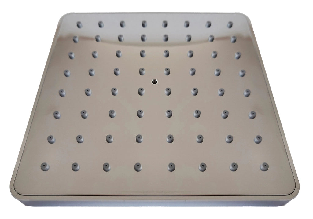 Doccia da Giardino Miscelatore e Doccetta Arkema Spring Plus Fascia Inox Bianco
