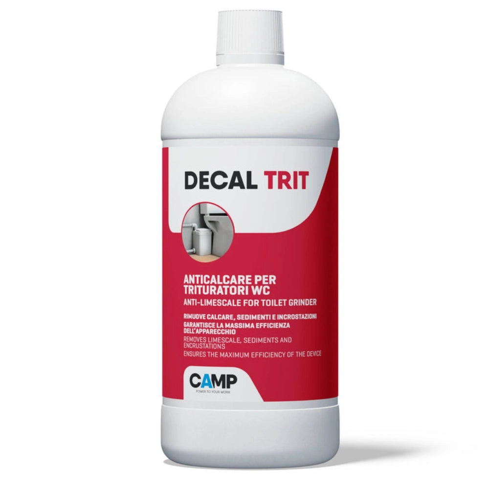 Decal trit anticalcare per trituratori rimuove calcare e incrostazioni 1 lt