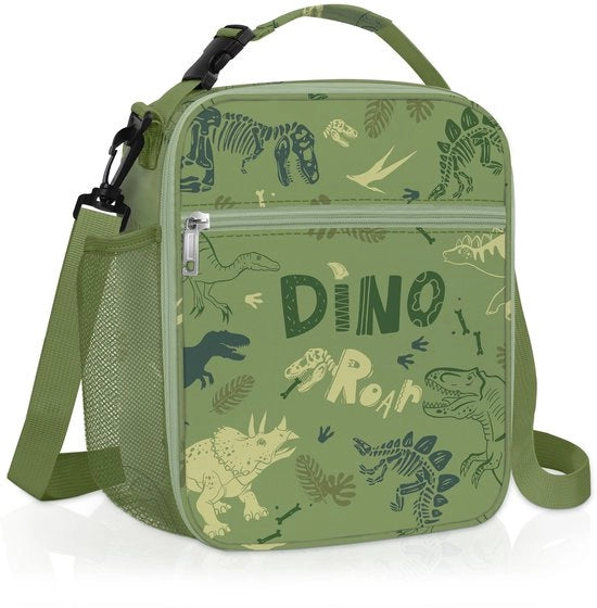 Borsa Isolante per Picnic per Bambini, Piccola Borsa per Ragazzi con Contenitore per Flaconi, Borsa per Picnic e Scuola Impermeabile