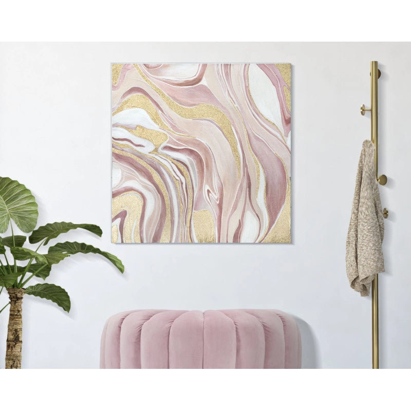 Dipinto Su Tela Pinkly cm 80x2,8x80