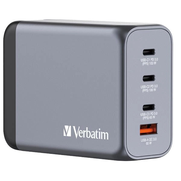 Verbatim gnc-200 universale nero, grigio ac ricarica rapida interno - 32204V