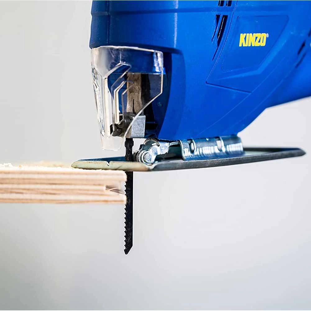 Seghetto Elettrico Alternativo 400W per Legno Metallo con Aspiratore e lama