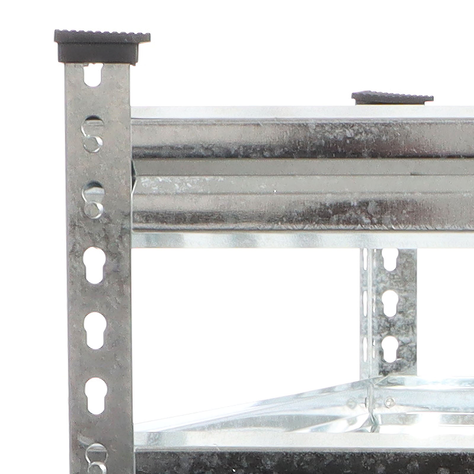 Compostiera da giardino in metallo 90 x 90 x 90 cm per 720 litri di compost da rifiuti organici