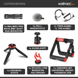 BOYA VG380 Kit video per smartphone