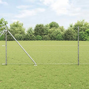 Palo della recinzione Argento 50 x 1,2 m (maglia da 50 mm)