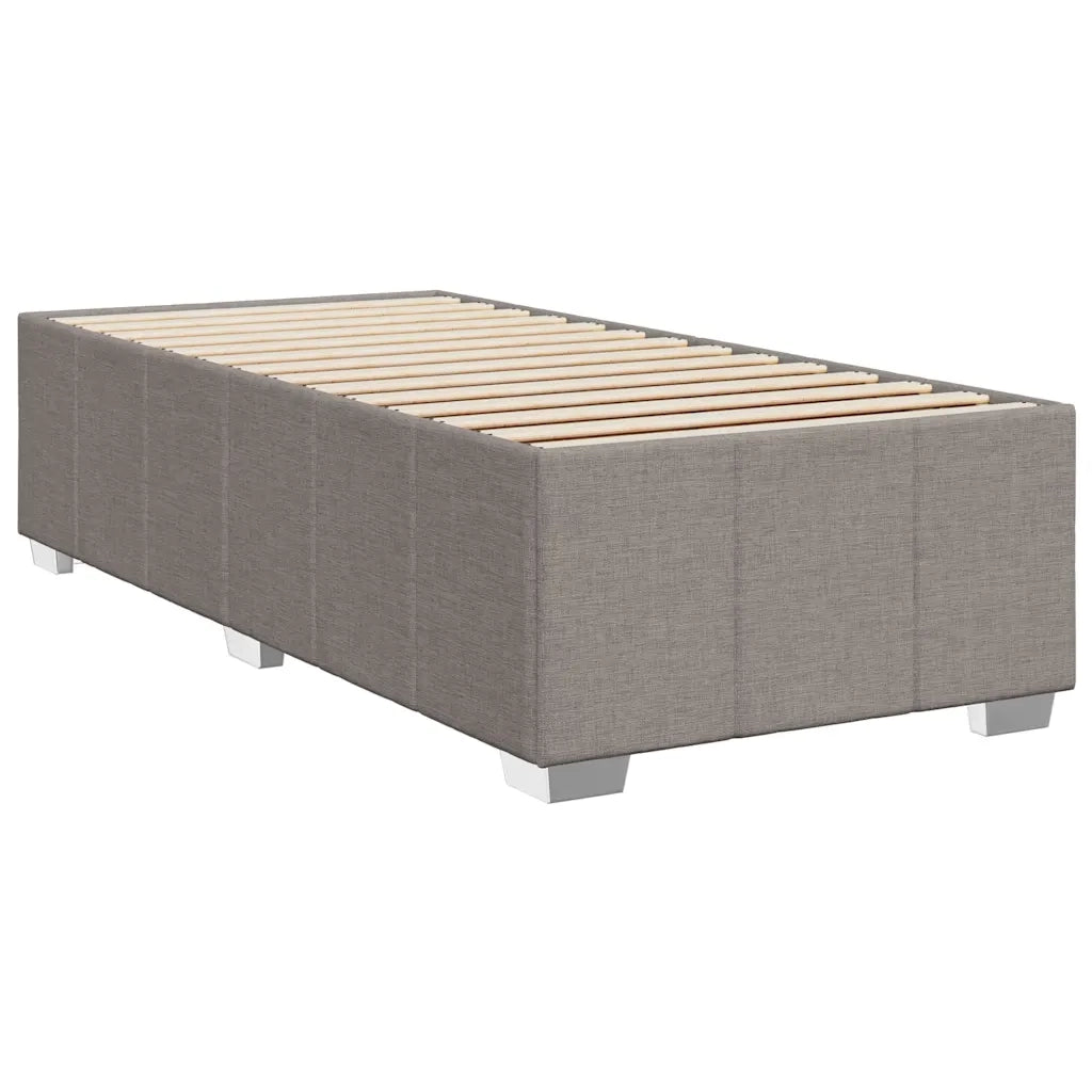 Giroletto a Molle con Materasso Tortora 80x200 cm inTessuto 3286892