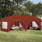 Tenda per feste a pop-up-Gazebo Terracotta 575 x 288 x 245 cm 986665
