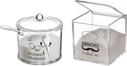 Vaso per Sale e Zucchero - Design Plexiglas - Accessori Cucina
