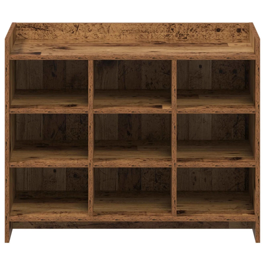 Mobile per scarpe Legno antico 85 x 39,5 x 70 cm 8011369