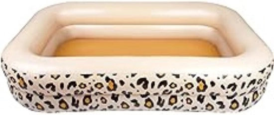 Piscina gonfiabile - Pareti extra larghe - 211 x 132 x 46 cm - Rettilineo - Beige