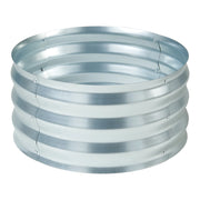 Fioriera rialzata Andrano acciaio zincato 61 x 31 cm argento 03_0009507