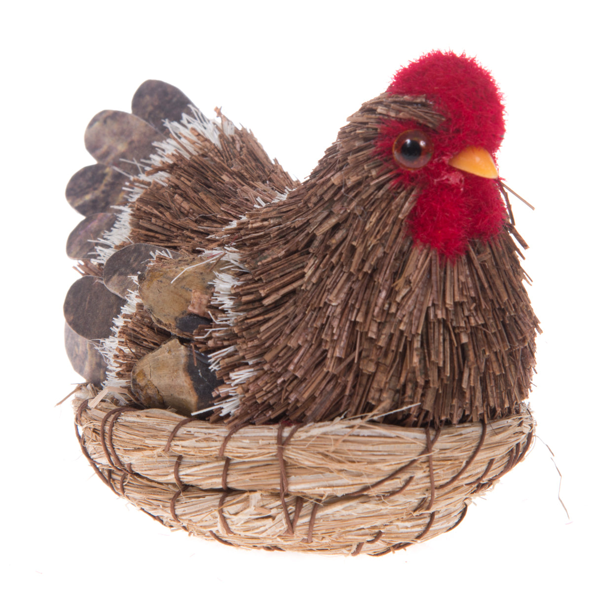 Set 3 Galline Decorative H 9,5 cm