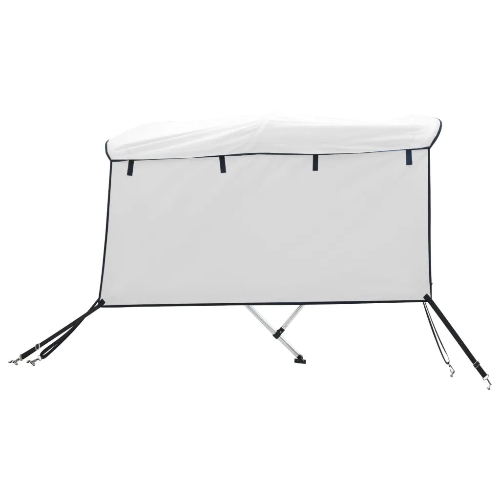 Bimini di Prua con Pareti Laterali 3 Archi 183x(154-167)x137cm