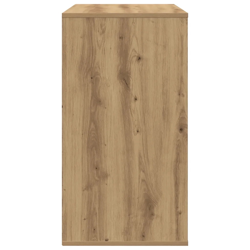vidaXL Cassettiera Angolare Rovere Artigianale 60x41x76cm Multistrato