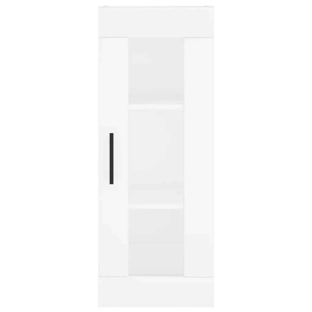 Mobile a Parete Bianco 34,5x34x90 cm 828932