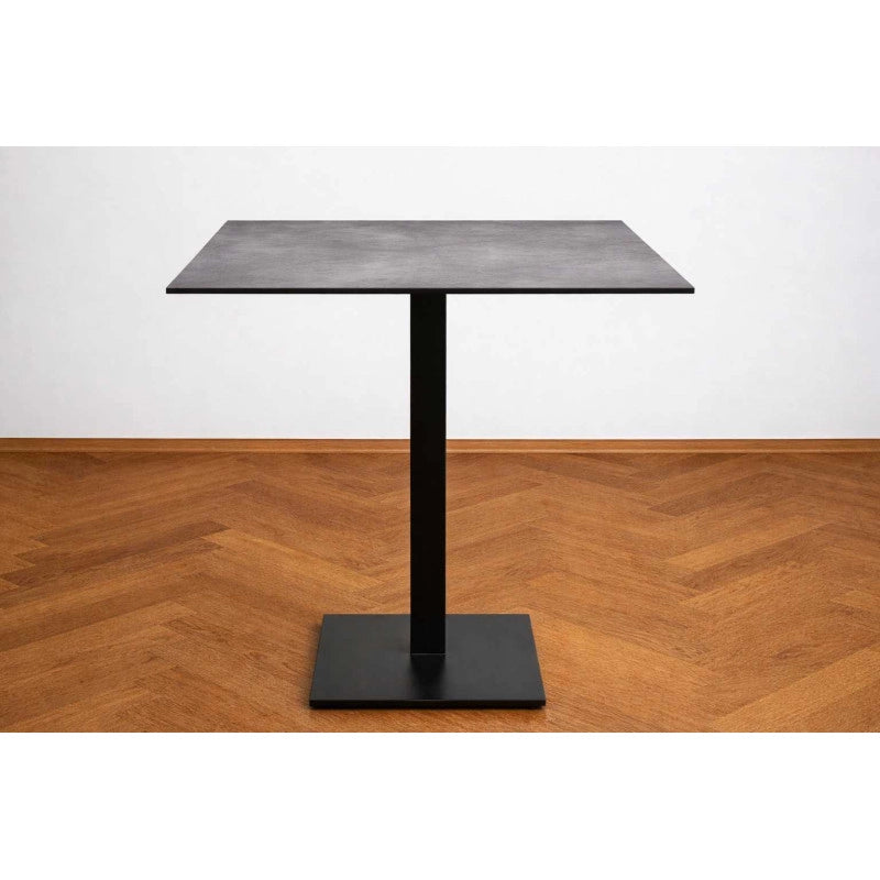Top Tavolo Hpl Grigio Cemento Quadro Cm 79x79x1