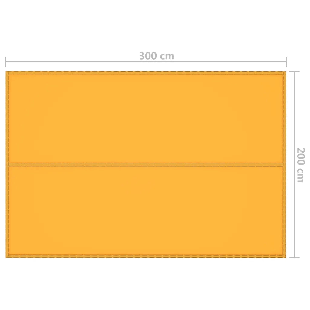 Telone per Esterni 3x2 m Giallo cod mxl 58299
