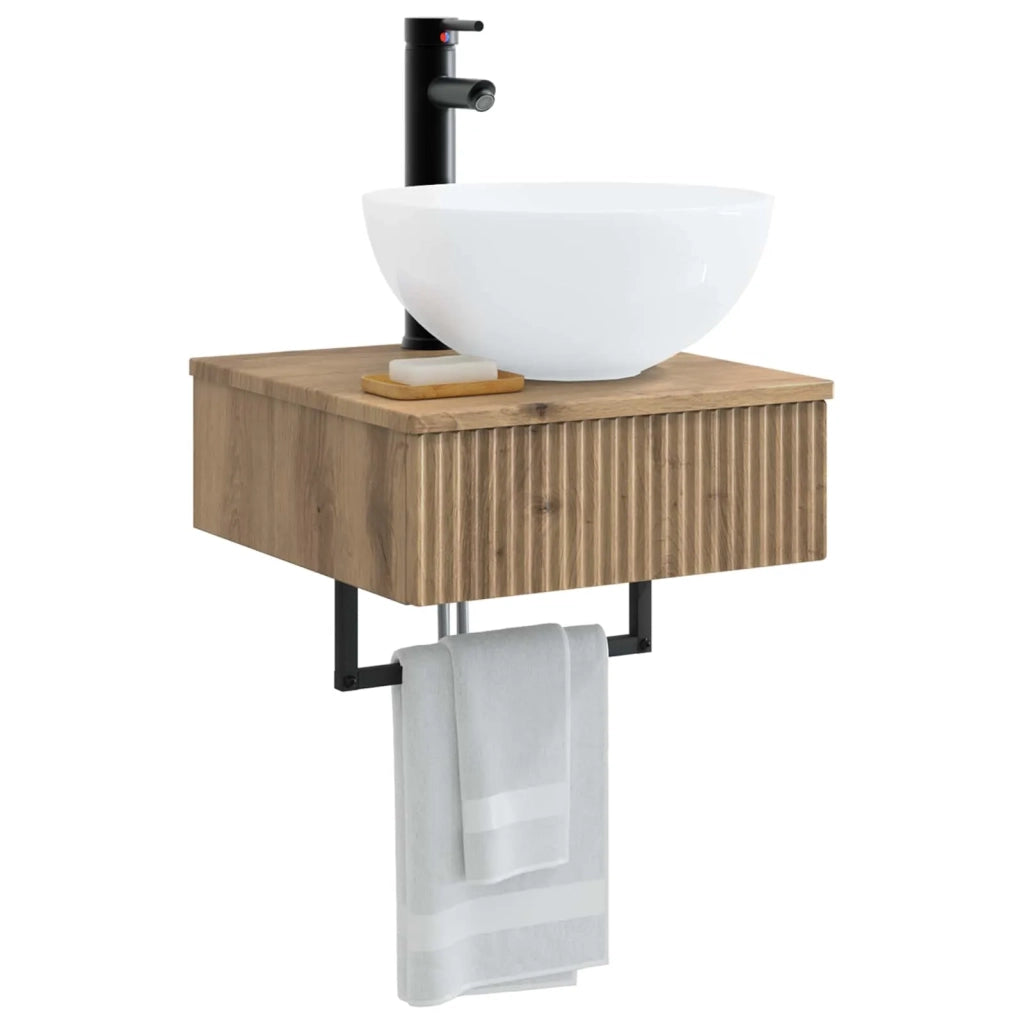 Lavabo da Parete Rovere Artigianale 40 x 41 x 40,5 cm 890187