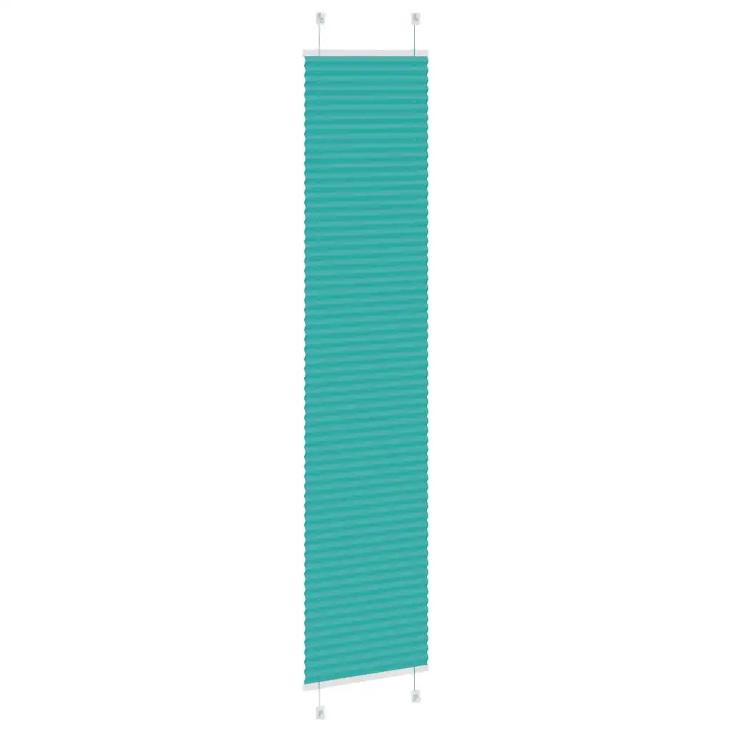Tenda Plissettata Verde petrolio 40x200 cm Larghezza Tessuto 4015403