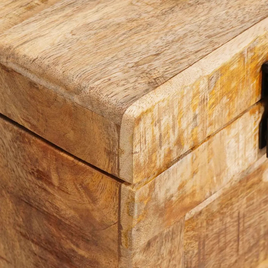 vidaXL Scatola di Stoccaggio 70 x 35 x 40 cm legno massello di mango