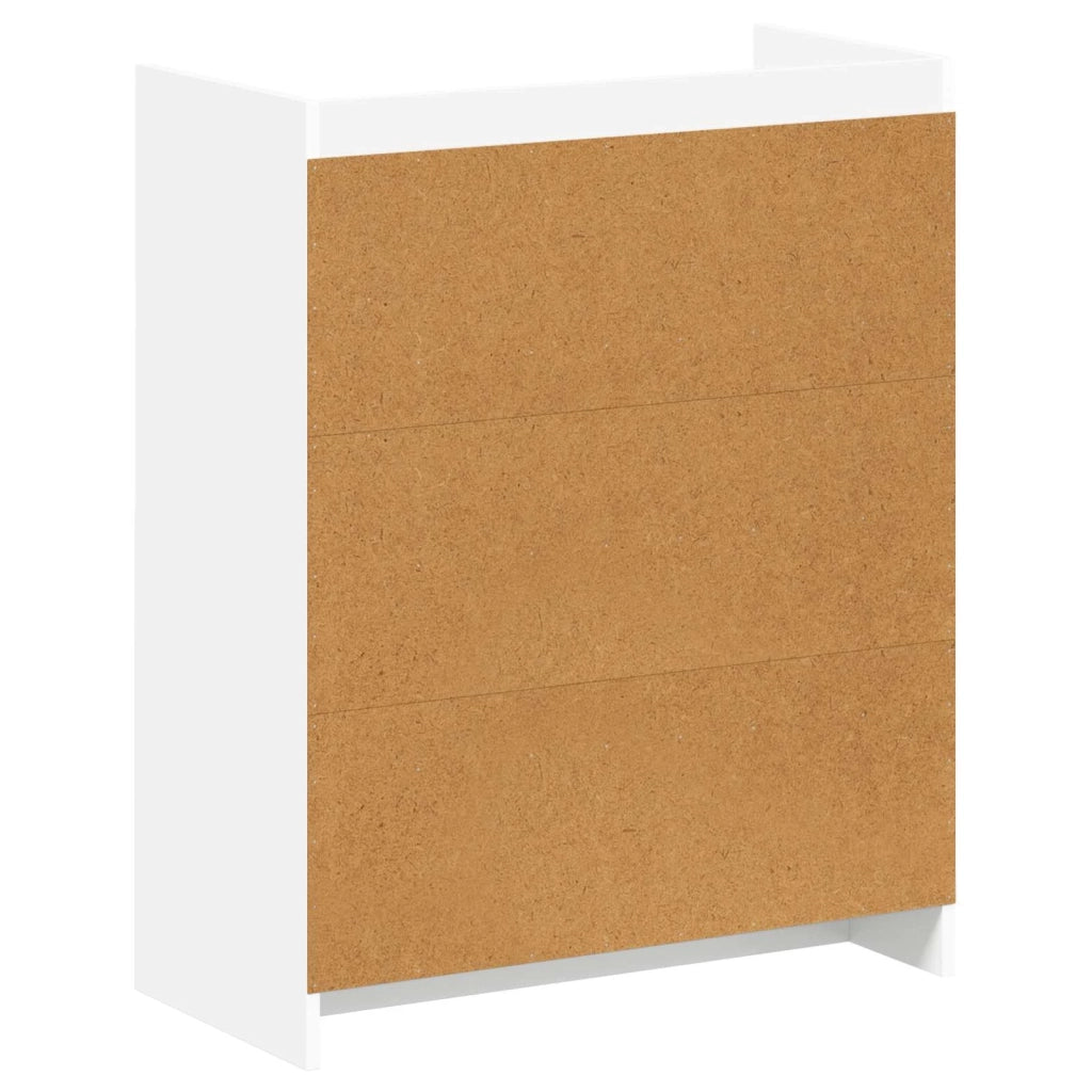 Mobile per scarpe Bianco 73,5 x 36 x 92 cm Legno ingegnerizzato 8011307