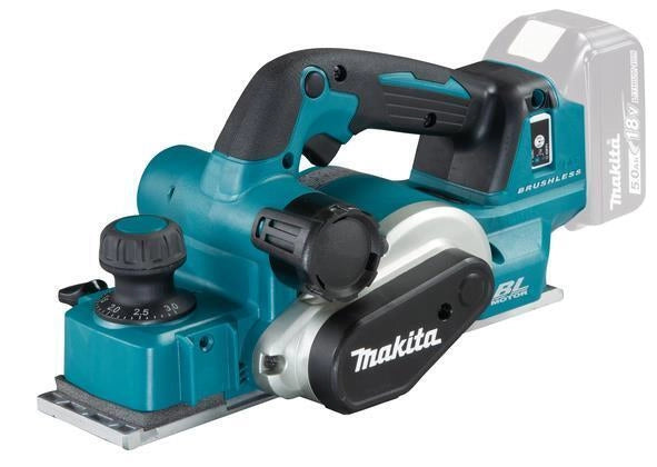 Makita DKP181Z Pialla a Batteria 18V 82 mm Profondita' di Piallatura Max 3 mm Tipo Motore Senza Spazzola colore Turchese
