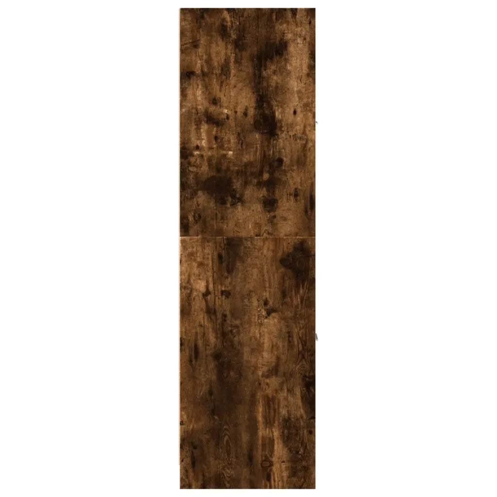Armadietto da Farmacia Rovere Fumo 40x41x144,5 cm in Truciolato 3309640