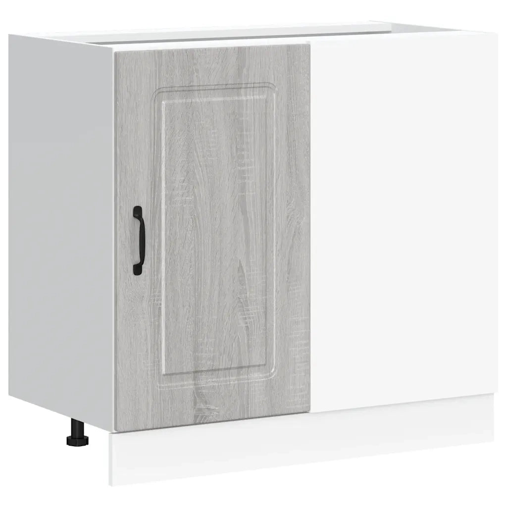 Base da Cucina Kalmar Grigio Sonoma in Legno Multistrato 854324