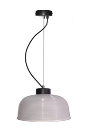 Lampada a sospensione Candellux Liverpool E27 grigia