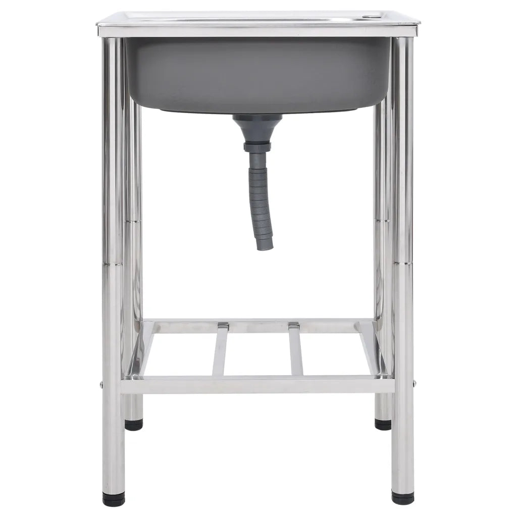 Lavello da Campeggio con Vasca Singola in Acciaio Inox CFW4786685
