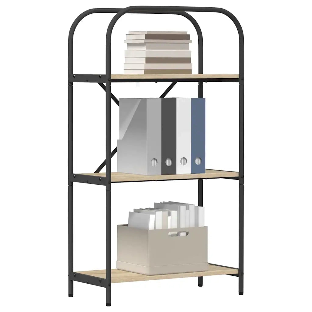 Libreria Rovere Sonoma 60 x 30 x 109 cm Legno multistrato 879864
