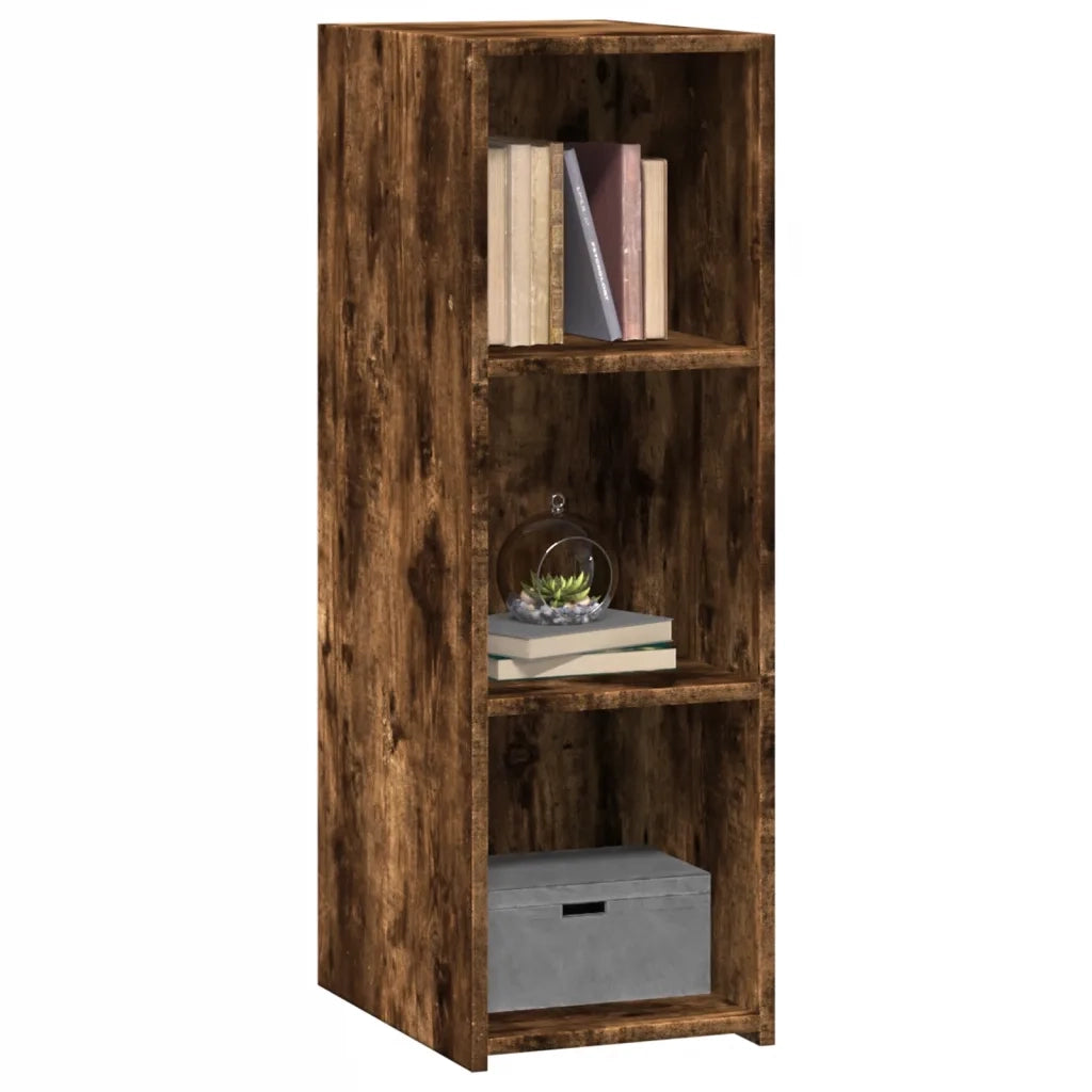 Credenza Rovere Fumo 30x41x93 cm in Legno Multistrato 846345