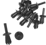 Viti di fissaggio per auto 5 mm - Clip di fissaggio - Plastica - 10 pezzi - Fissaggio duraturo - Per rivestimenti