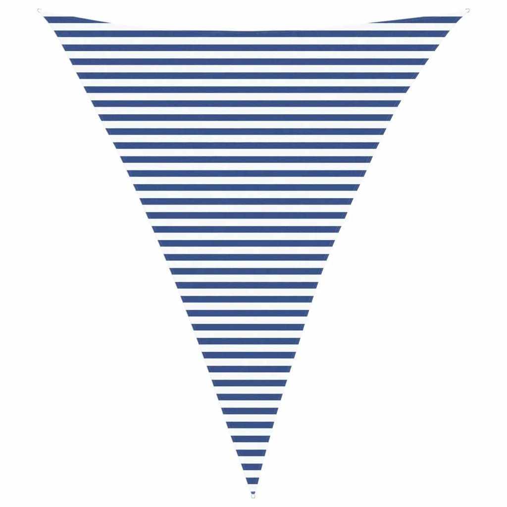 Vela da ombra solare Blu e Bianco 4 x 5 x 5 m