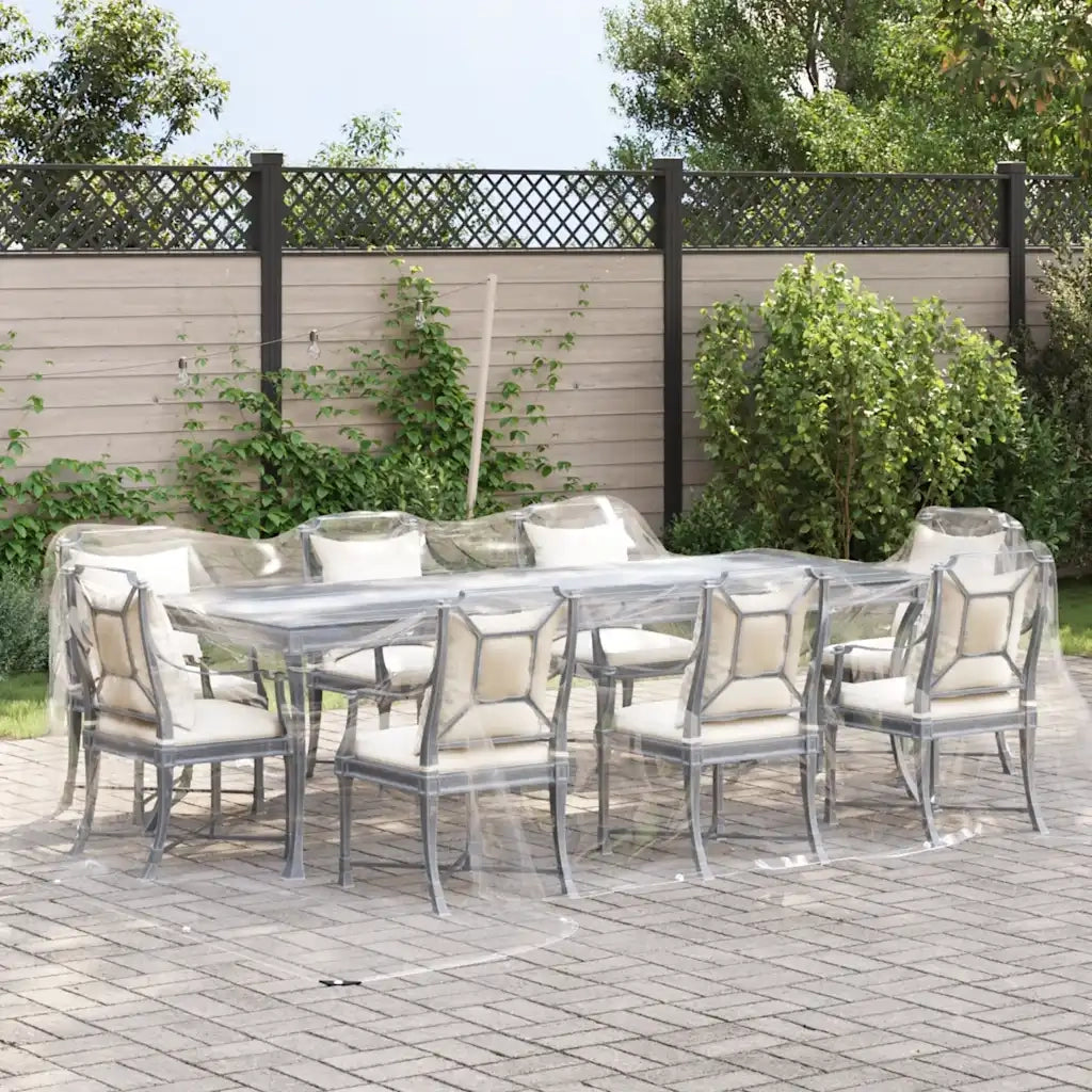 Telone Trasparente con Occhielli 4x5 m in PVC