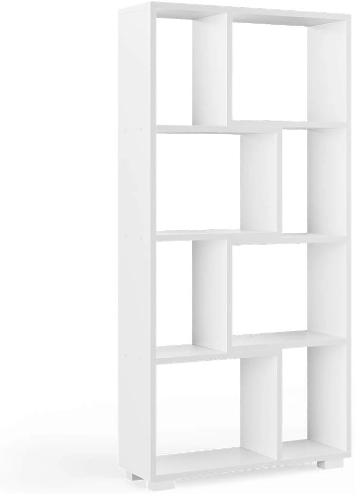 Scaffale Domus, Bianco, 60.2 x 90 cm 7 scomparti, utilizzabile per una suddivisione flessibile degli spazi e per la conservazione