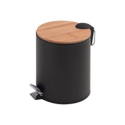 Gedy 14094100300 Kenta Cestino da Bagno con Pedale e Chiusura Ammortizzata 5 L colore Nero Opaco