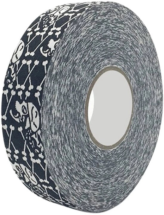 Nastro da Hockey 2,5cmx25m - Imitazione Cotone - Antiscivolo - Nastro per Ferite - Nastro Sportivo - Stabilità in Ambiente Freddo - Nastro Professionale - Nastro da Sport