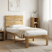 Letto Singolo con Testiera ROSTOCK Bianco 90 x 190 cm 903484