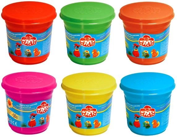 DIDO MONOCOLORE ASSORTITO TRA ROSSO-VRERDE-ARANCIO-FUXIA-GIALLO-CELESTE 200 GR