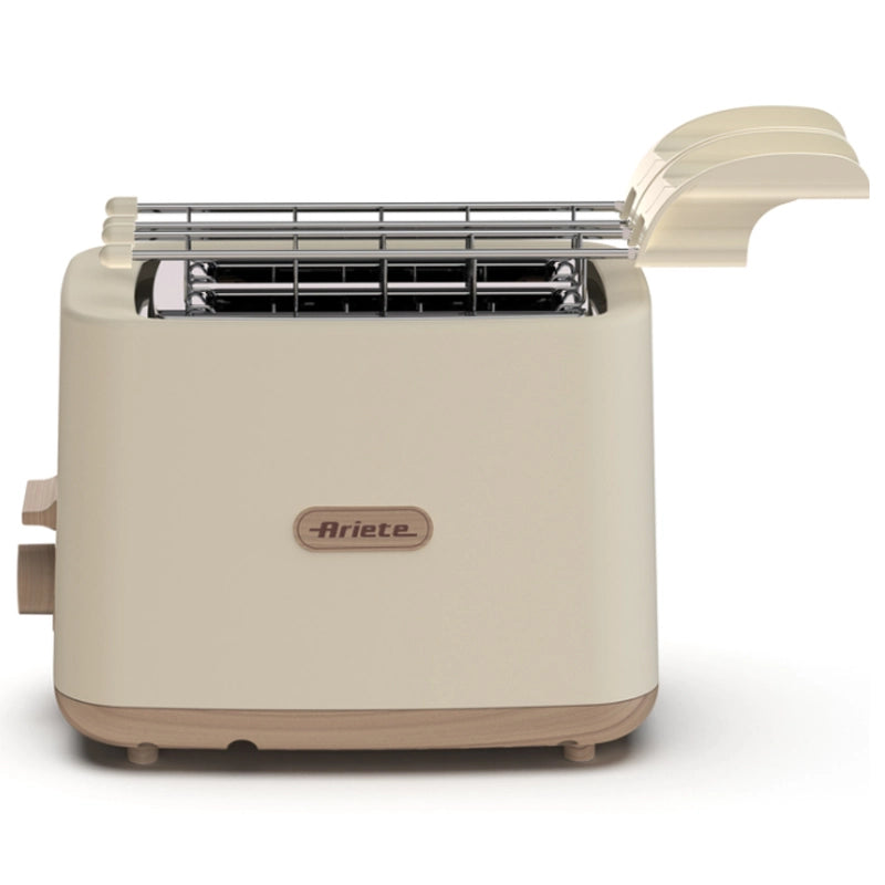 ARIETE BREAKFAST  WOOD (157/06) - TOSTAPANE ELETTRICO - 760 WATT - BEIGE