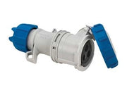 PRESA INDUSTRIALE VOLANTE ARGO BLU 2P+T 16A IP67- - cablaggio a vite 71140V - 1 pezzi FANTON
