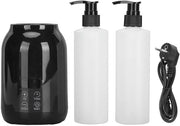 Olio per massaggi riscaldante portatile - Riscaldatore di oli essenziali - Regolazione di temperatura - 110-240V - Incluso contenitore di olio/pompa - Materiale ABS