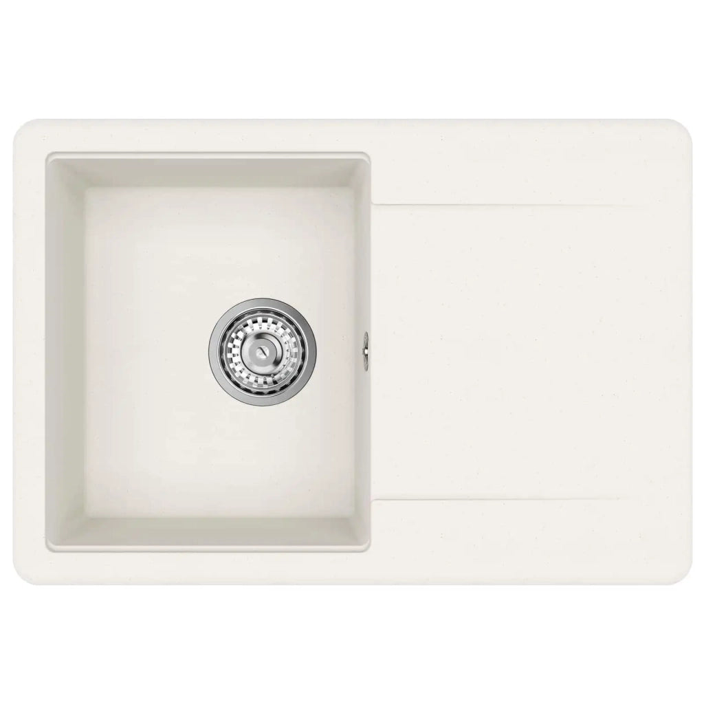 Lavello Bianco 670 x 460 mm 80% Quarzo e 20% Resina CFW5139596