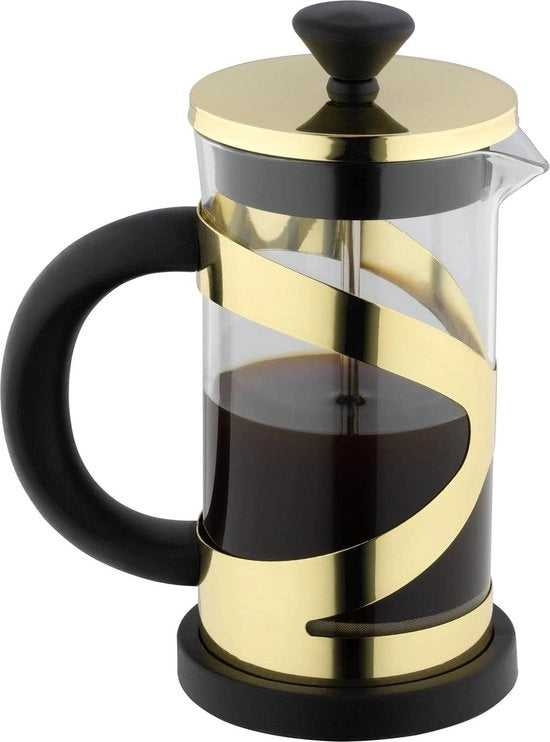 Caffettiera a Stagno con Manopola Termoresistente - 800 ml - Manopola in Acciaio Inossidabile