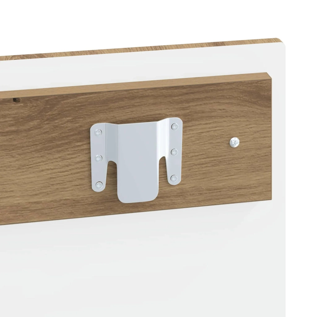 Testiera da Muro UTRECHT Rovere Artigianale 897864