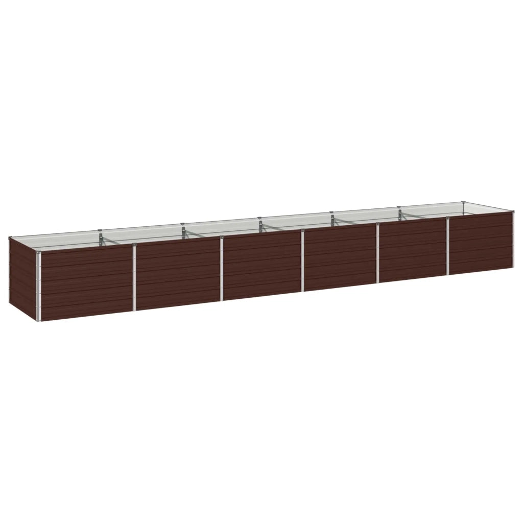 Letto rialzato da giardino Marrone 480 x 80 x 55 cm 8006443