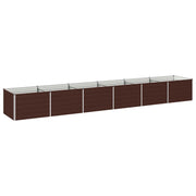 Letto rialzato da giardino Marrone 480 x 80 x 55 cm 8006443