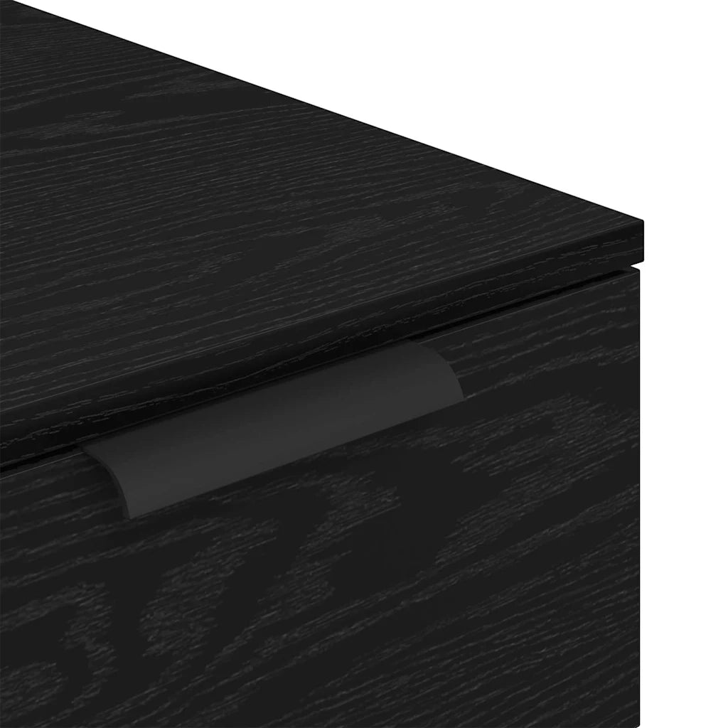 Mobile per Ufficio Rovere Nero 33 x 50 x 75 cm 862103