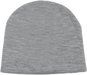 Cappuccio invernale - Caldo - Grigio - Unisex - Stile moderno - Adatto per lo sci - Tessuto a maglia - 1 pezzo - Per Uomini e Donne - Cappuccio da sci.